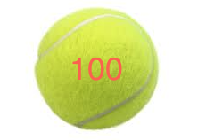 100 Quality used tennis balls free shipping with FedEx Ground